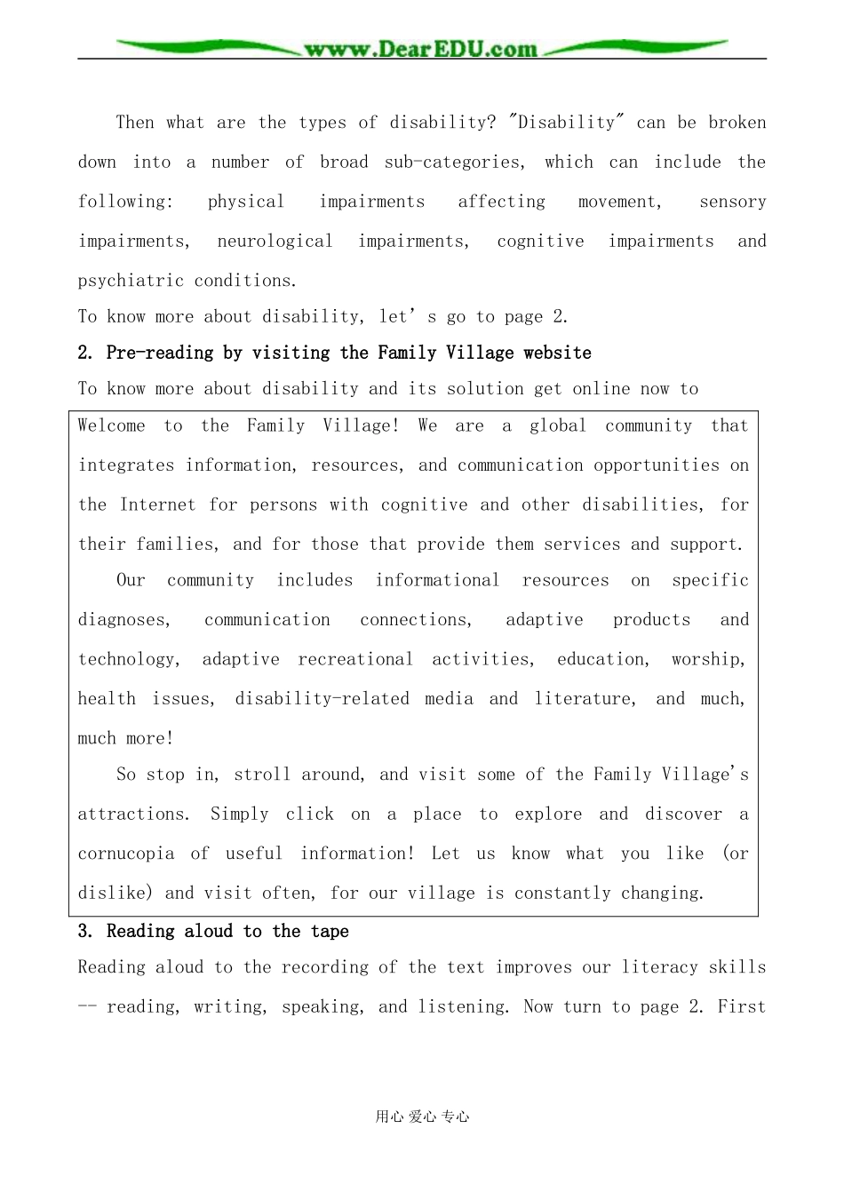 人教版英语选修7 Unit1 Living well--Period1_第3页