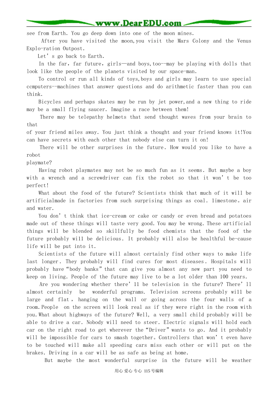 高中英语第二册上Unit6 Life in the future-The First Period_第2页