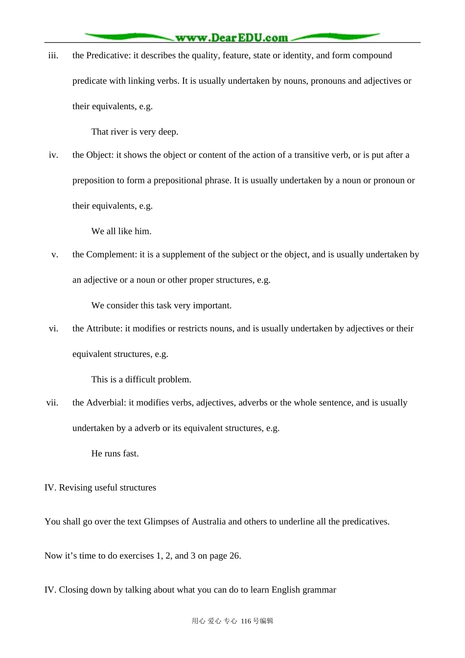 高中英语Unit 3 Australia--Learning about Language_第3页