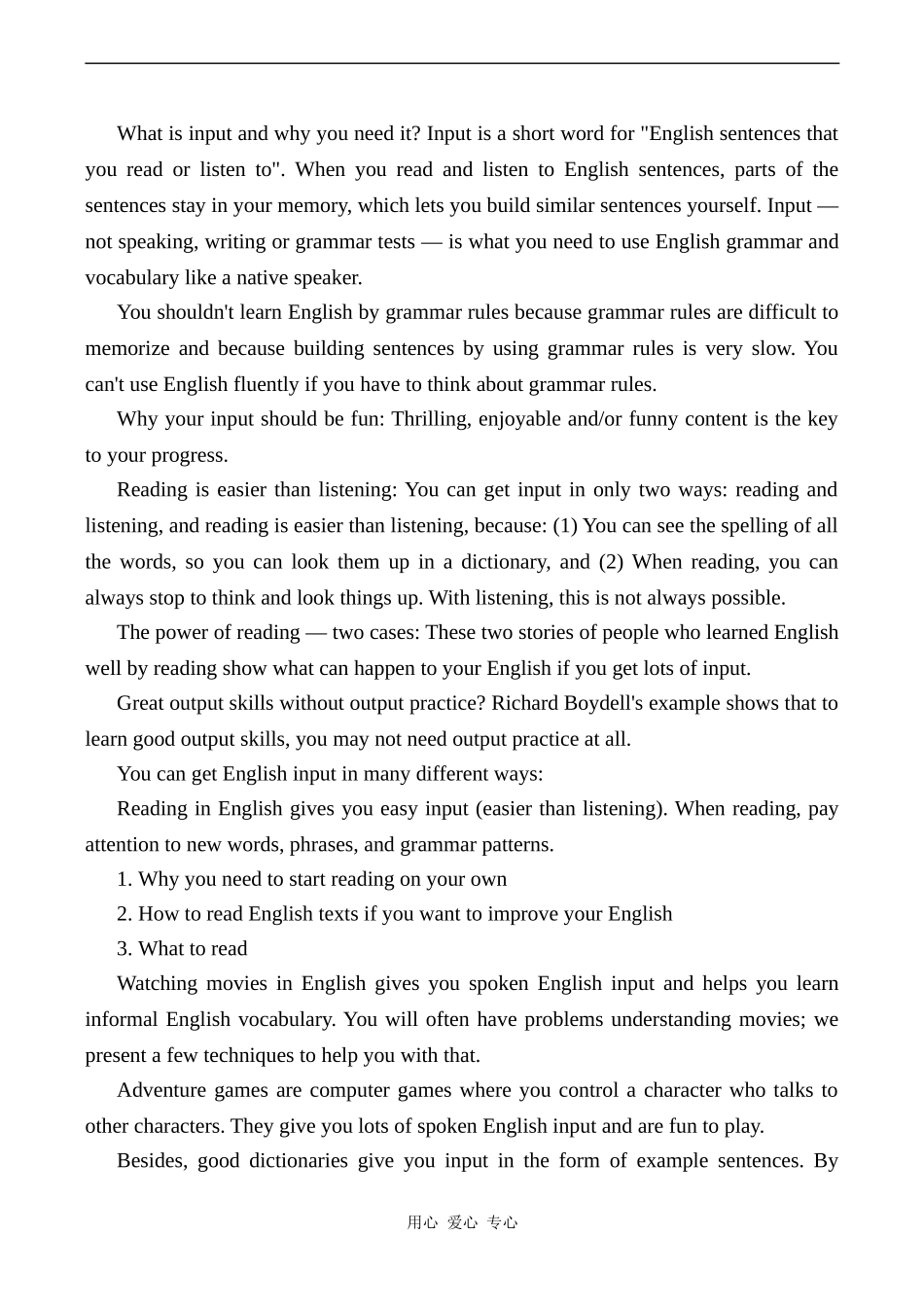 高中英语Unit8 Learning a foreign language文章 How to learn English人教版第三册_第3页