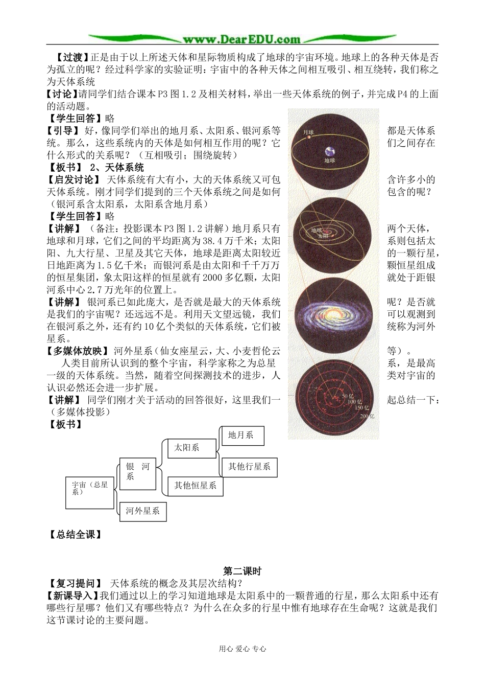 新人教版高中地理必修1宇宙中的地球_第2页