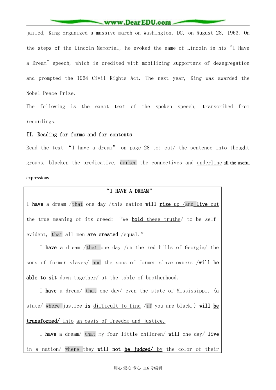 高中英语Unit 3 Fairness for all(Part 1)--Period 3 Using Language_第2页