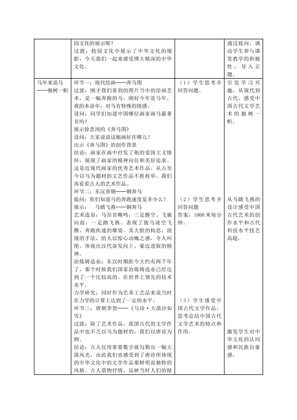 高中政治 6.2 博大精深的中华文化教学设计 新人教版必修3-新人教版高二必修3政治教案_第2页