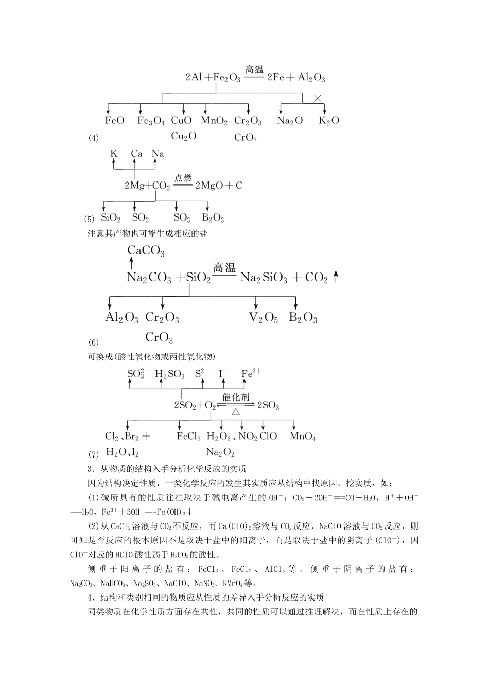 高考化学 微专题二 元素化合物的学习策略教案（含解析）-人教版高三全册化学教案_第2页