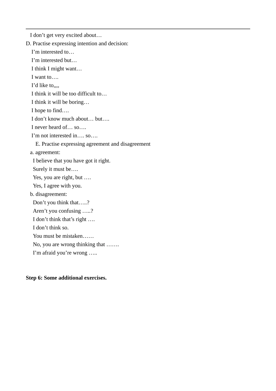 高二英语Units1-5  教案 人教版_第3页