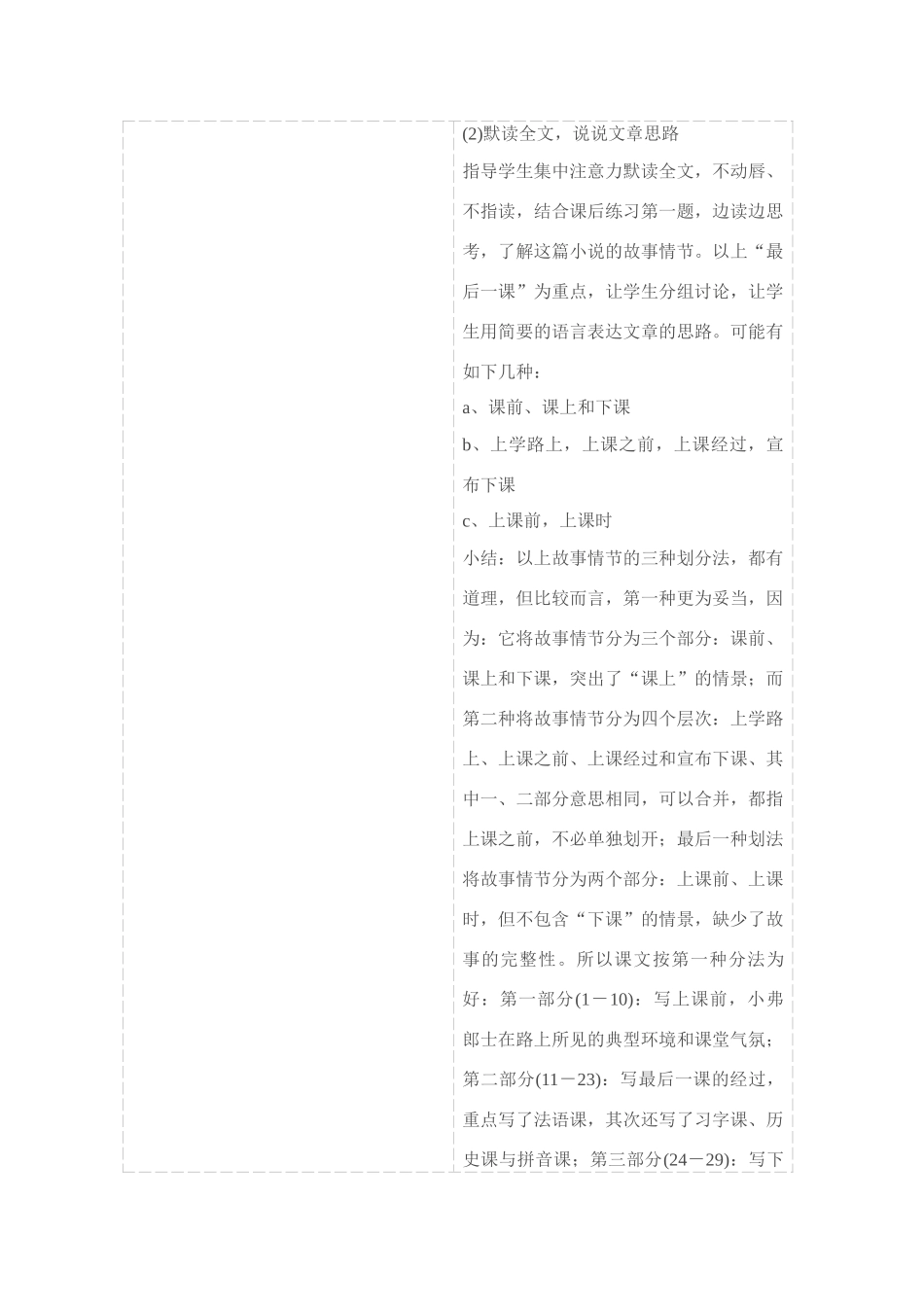 课题 最后一课 第   1  学时_第3页