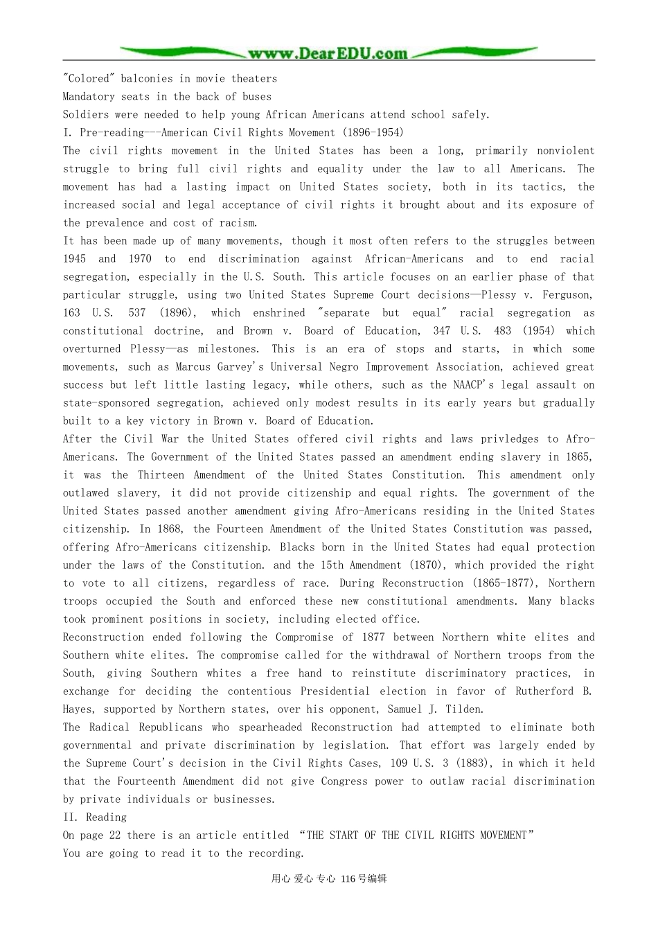 高中英语Unit 3 Fairness for all-reading_第2页