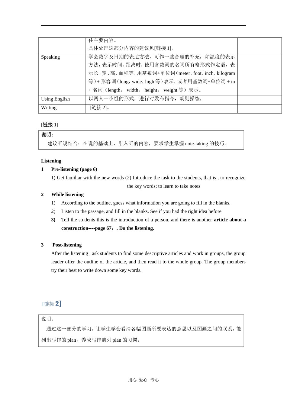 高中英语：Unit4 the body shop-listening,speaking&writing教案（牛津上海版S3A）_第2页