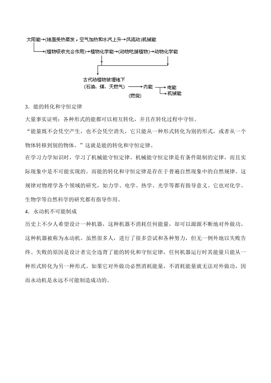 九年级物理 能的转化和守恒定律_第3页