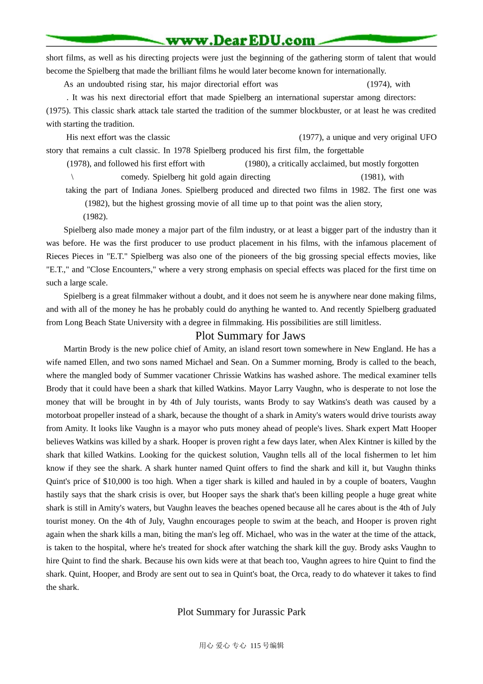 高中英语第一册上Unit 5 The Silver Screen (2)_第2页