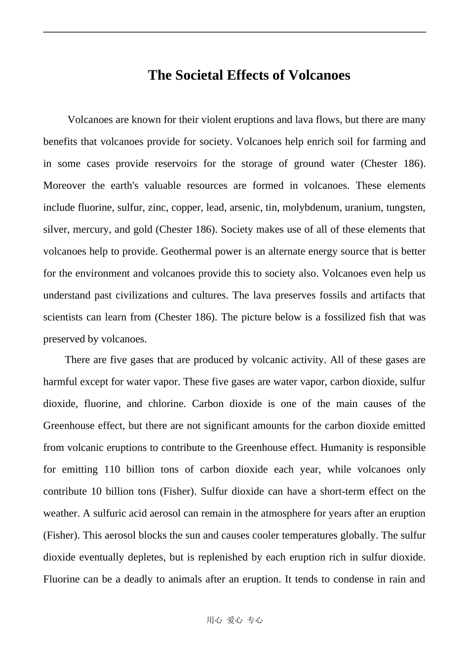 高中英语Unit5 The power of nature文章 The Societal Effects of Volcanoes人教版选修六_第1页