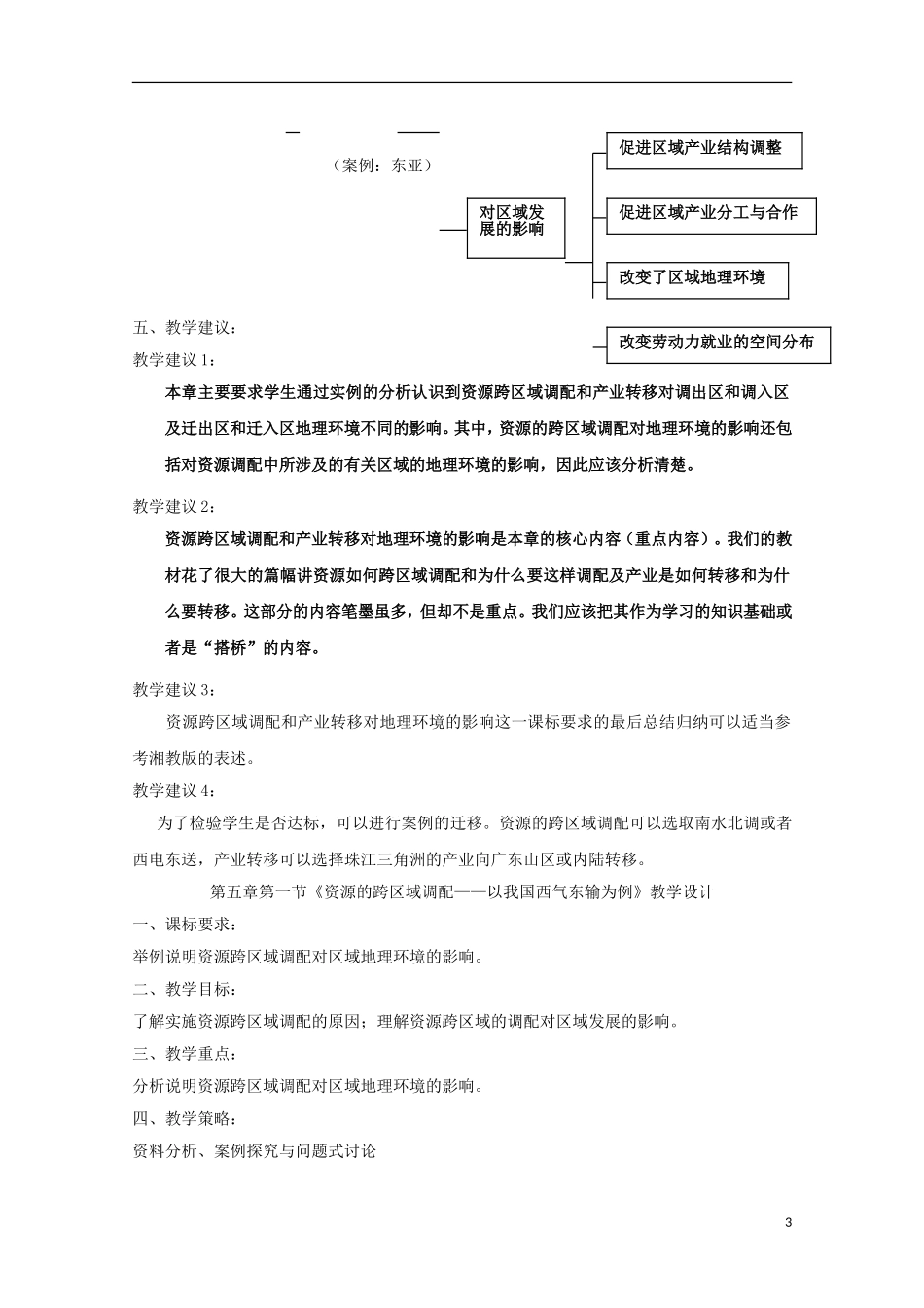 内蒙古赤峰二中高中地理 第五章产业转移以东亚为例教案2 新人教版必修3_第3页