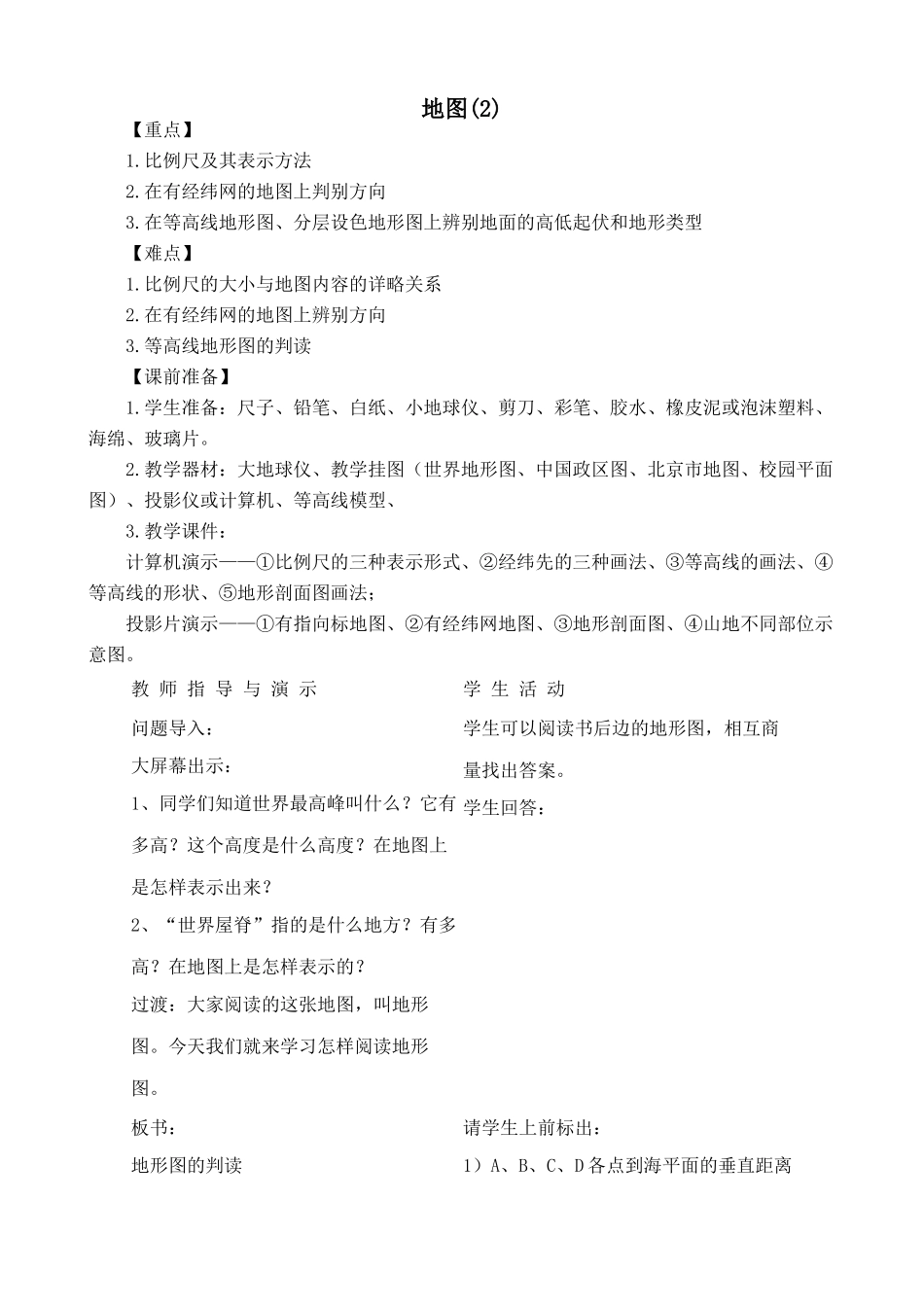 新人教版七年级地理上册地图(2)(1)_第1页