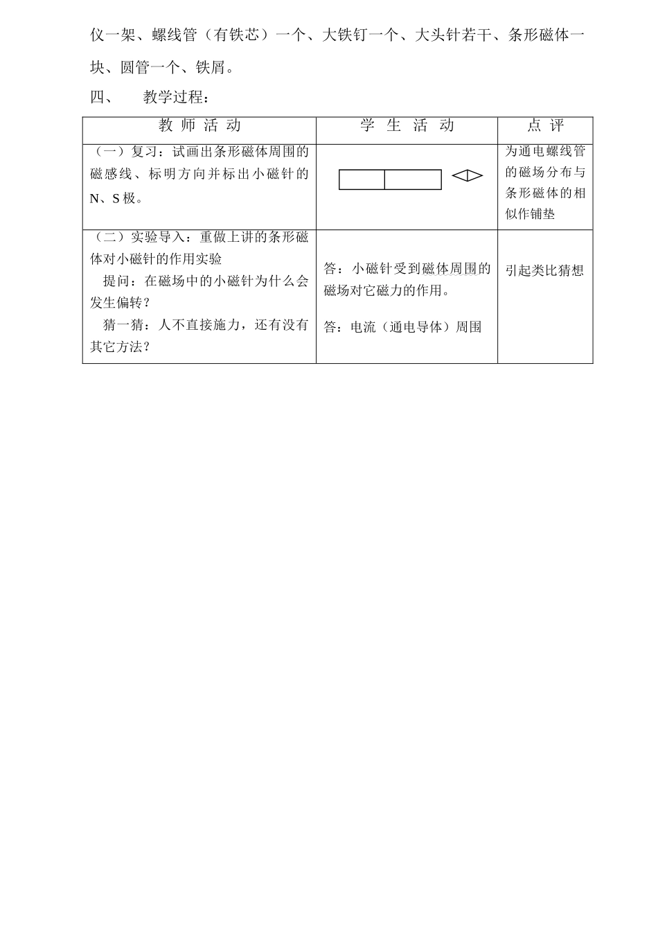 九年级物理二、电流的磁场_第2页