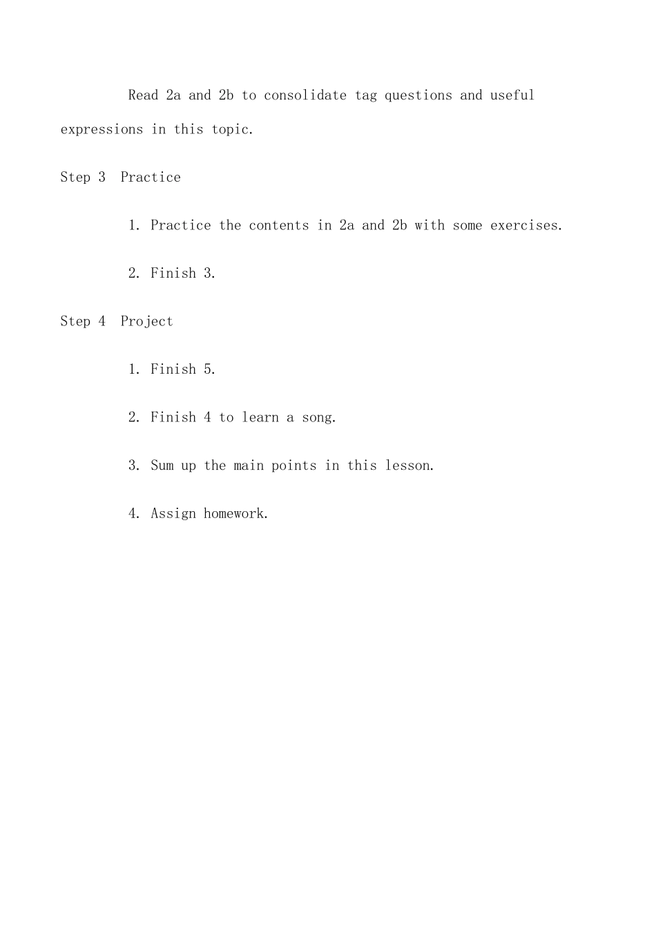 八年级英语上册Unit4 Topic3 Section D_1仁爱版_第3页