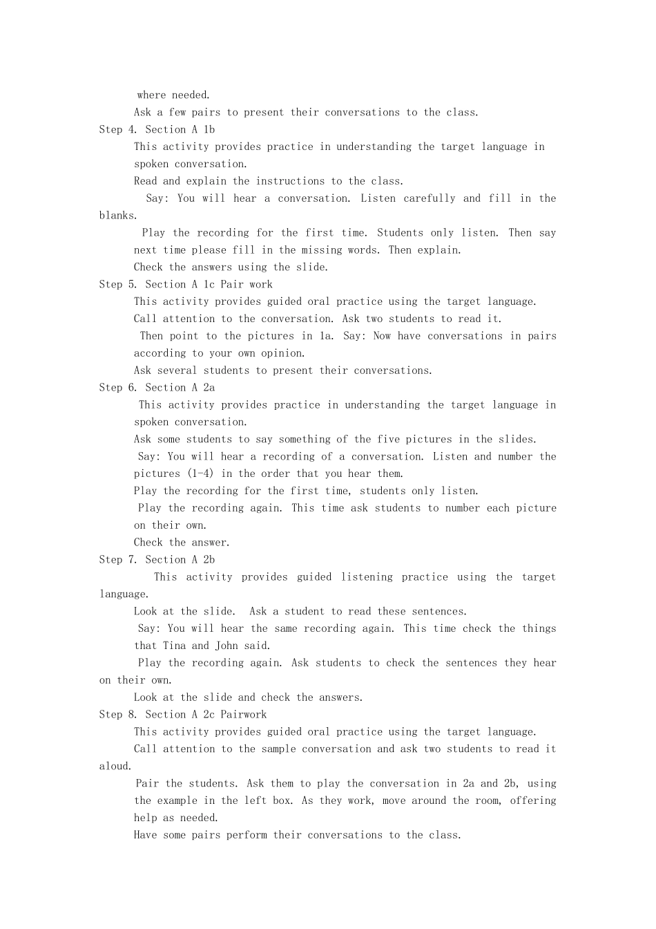 九年级英语上册 Unit 13《Rainy days make me sad》教案 人教新目标版_第2页