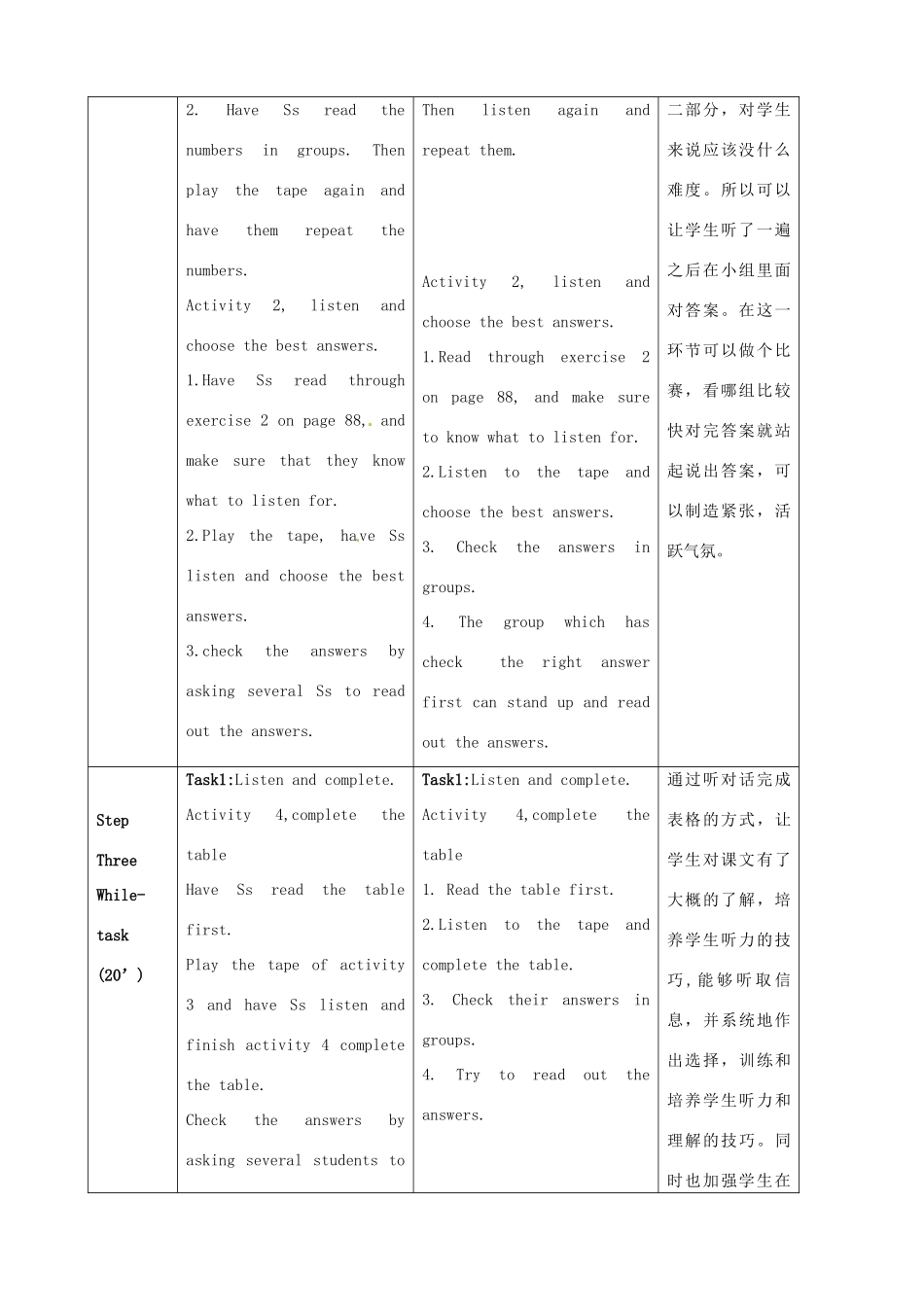 九年级英语上册 Module 11 Unit 1 It’s the biggest city in China教案 外研版-外研版初中九年级上册英语教案_第3页