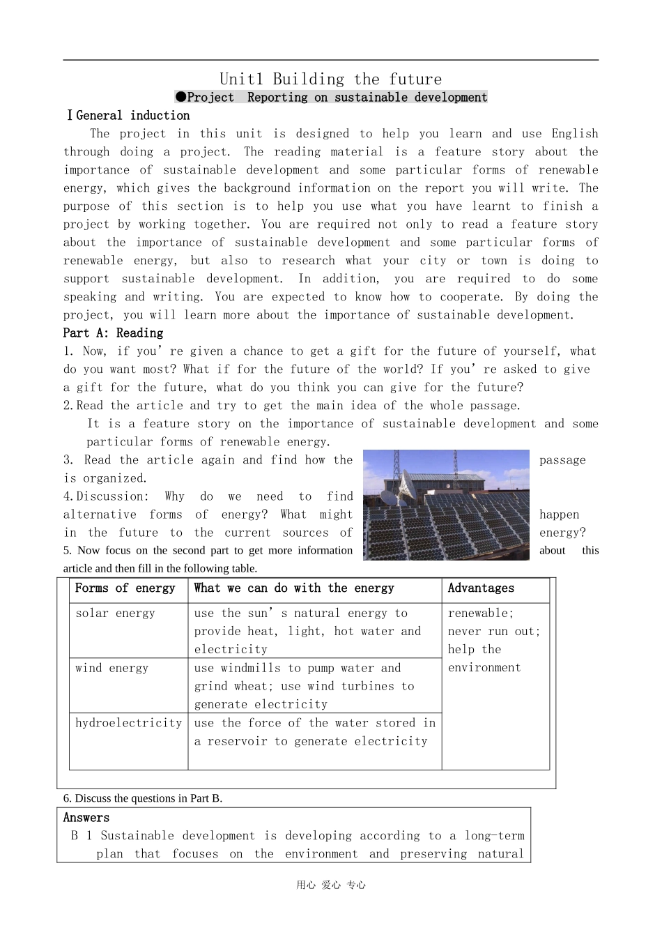 高中英语Unit1 Building the future--Project1[ty]牛津版选修10_第1页