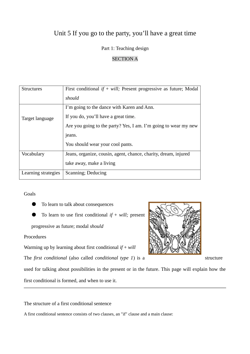 新课标人教版八年级英语下册Unit 5 If you go to the party，you’ll have a great time--SECTION A [ty]_第1页