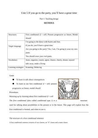 新课标人教版八年级英语下册Unit 5 If you go to the party，you’ll have a great time--SECTION A [ty]