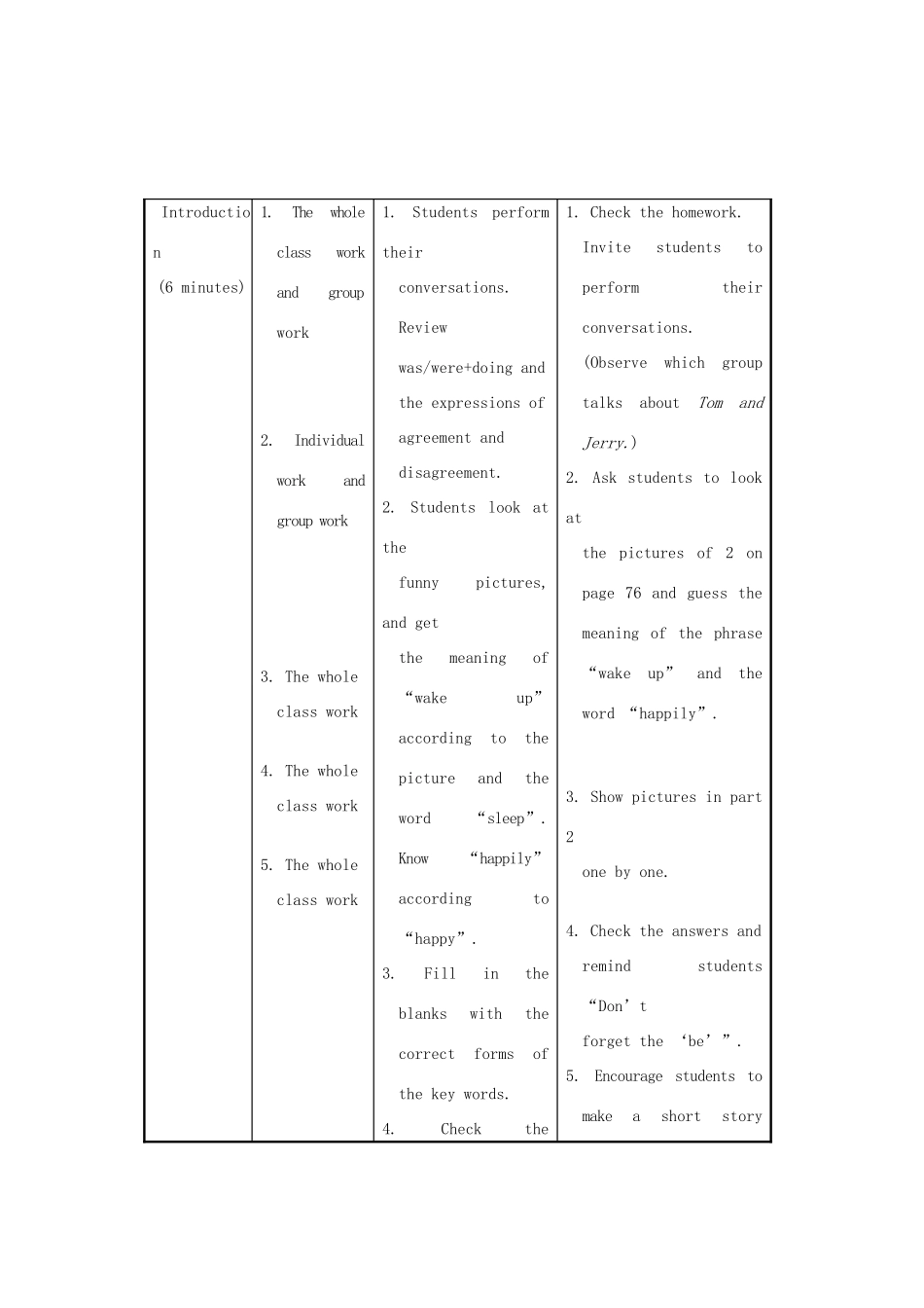 八年级英语上册 Unit 3 Our Hobbies Topic 3 What were you doing at this Section C教案 （新版）仁爱版_第3页