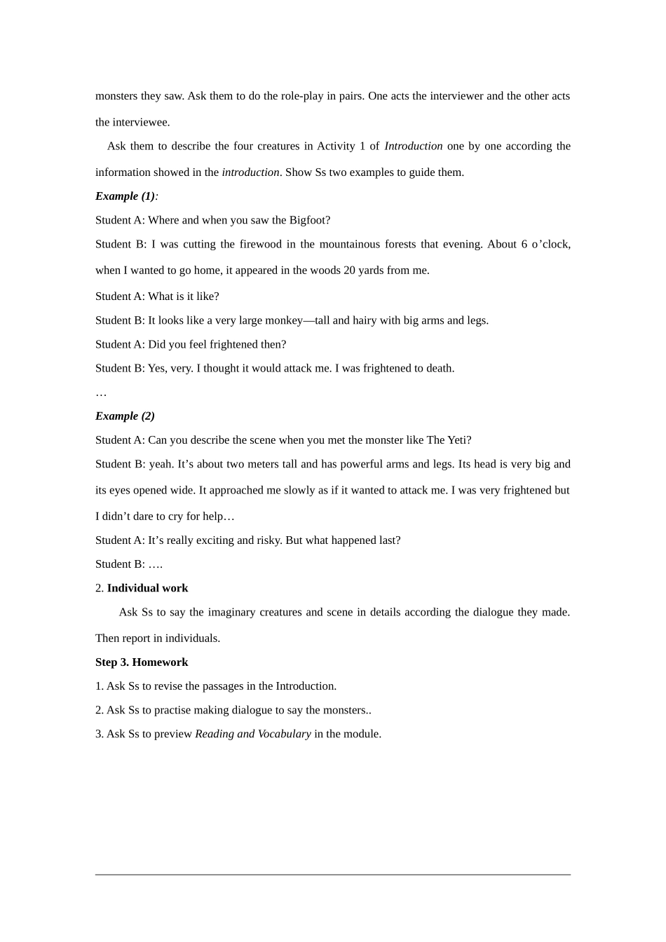 英语：Module 6《Unexplaied Mysteries of the Natural World》教案-introduction（外研版必修4）_第2页