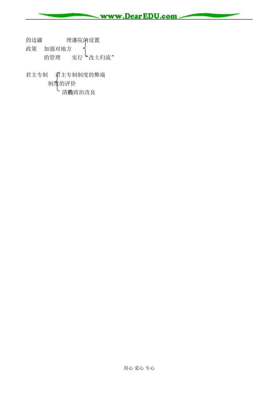 高一历史 专题一 古代中国的政治制度_第3页