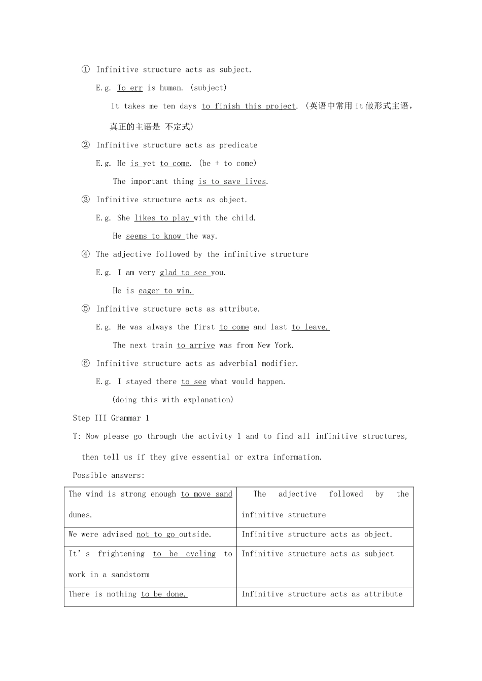 高中英语下学期第12周 The Third Period Grammar教学设计-人教版高中全册英语教案_第3页