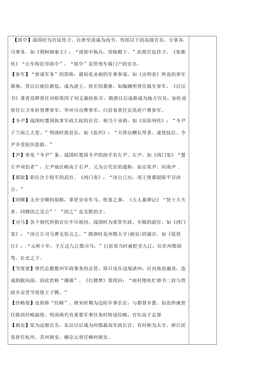 高中语文 文言文人物传记阅读（八）导学案 新人教版必修5-新人教版高二必修5语文学案_第2页