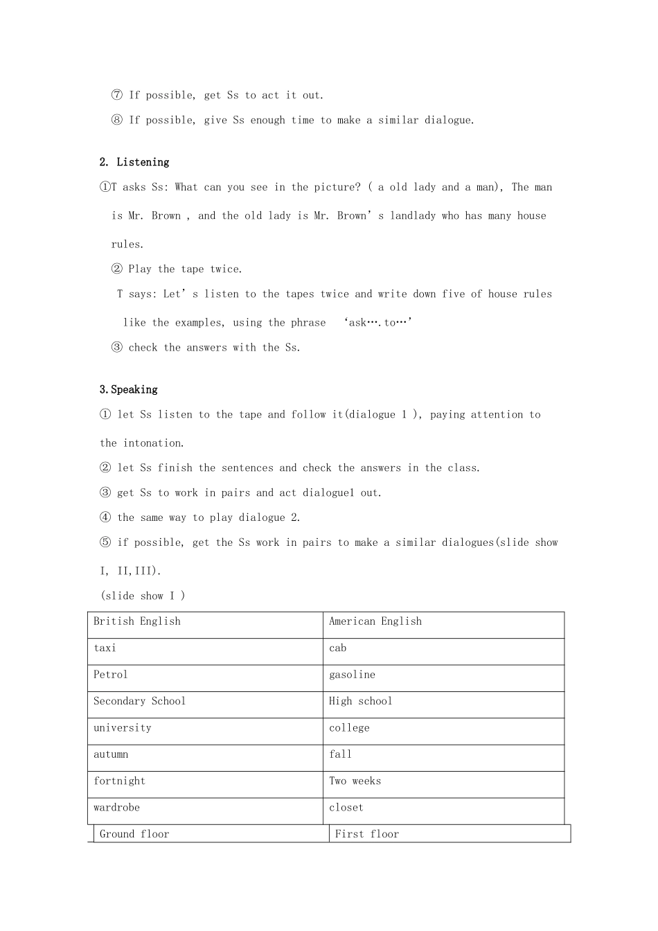 河北省保定市物探中心学校高三英语复习 Unit2教案_第3页