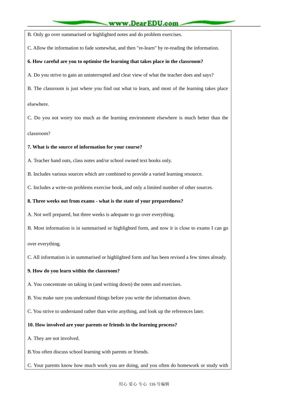 高中英语Unit 4 Learning efficiently Reading_第3页