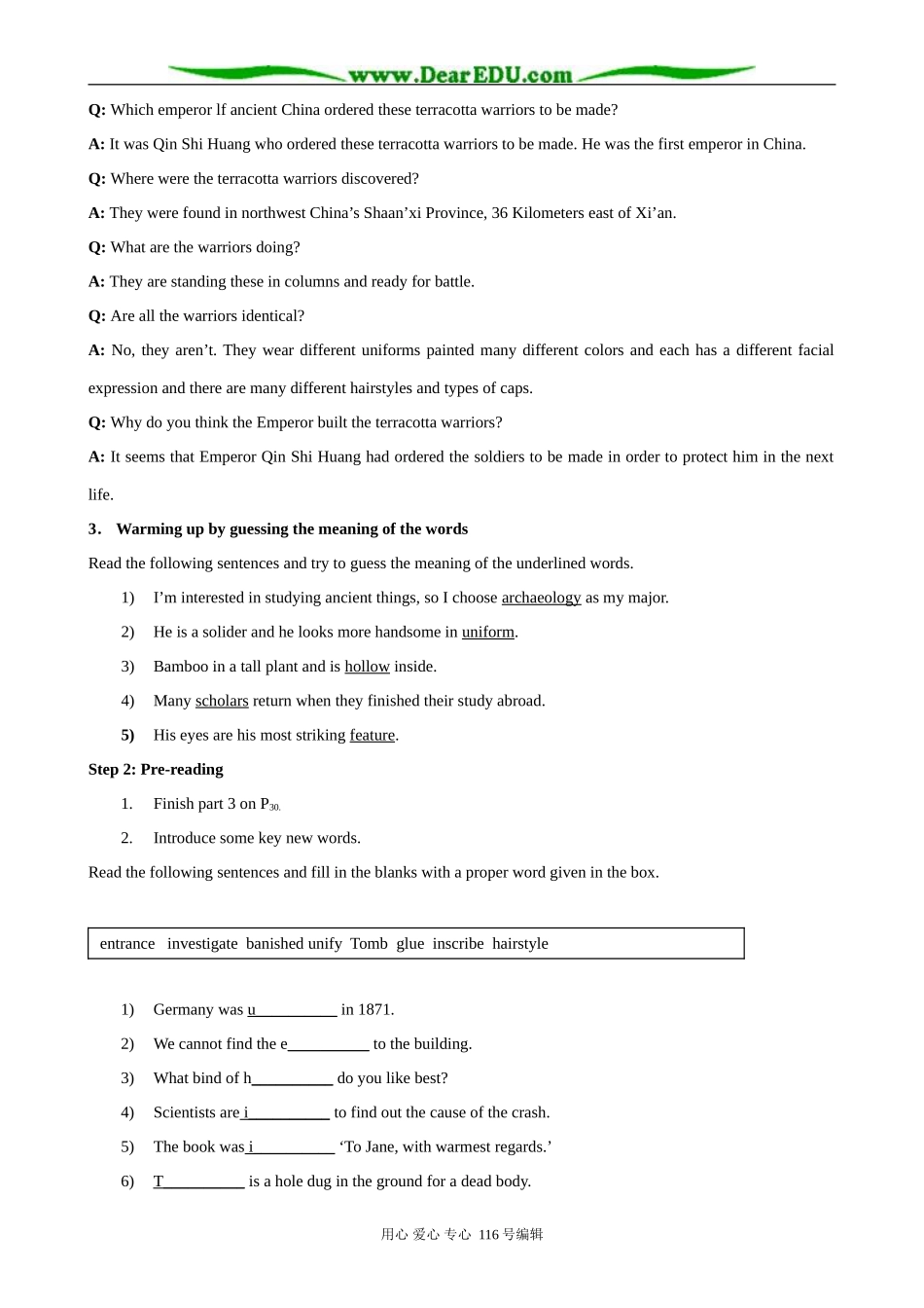高中英语必修9Module 3 Period 1 Introduction and reading(An Underground Army)_第2页