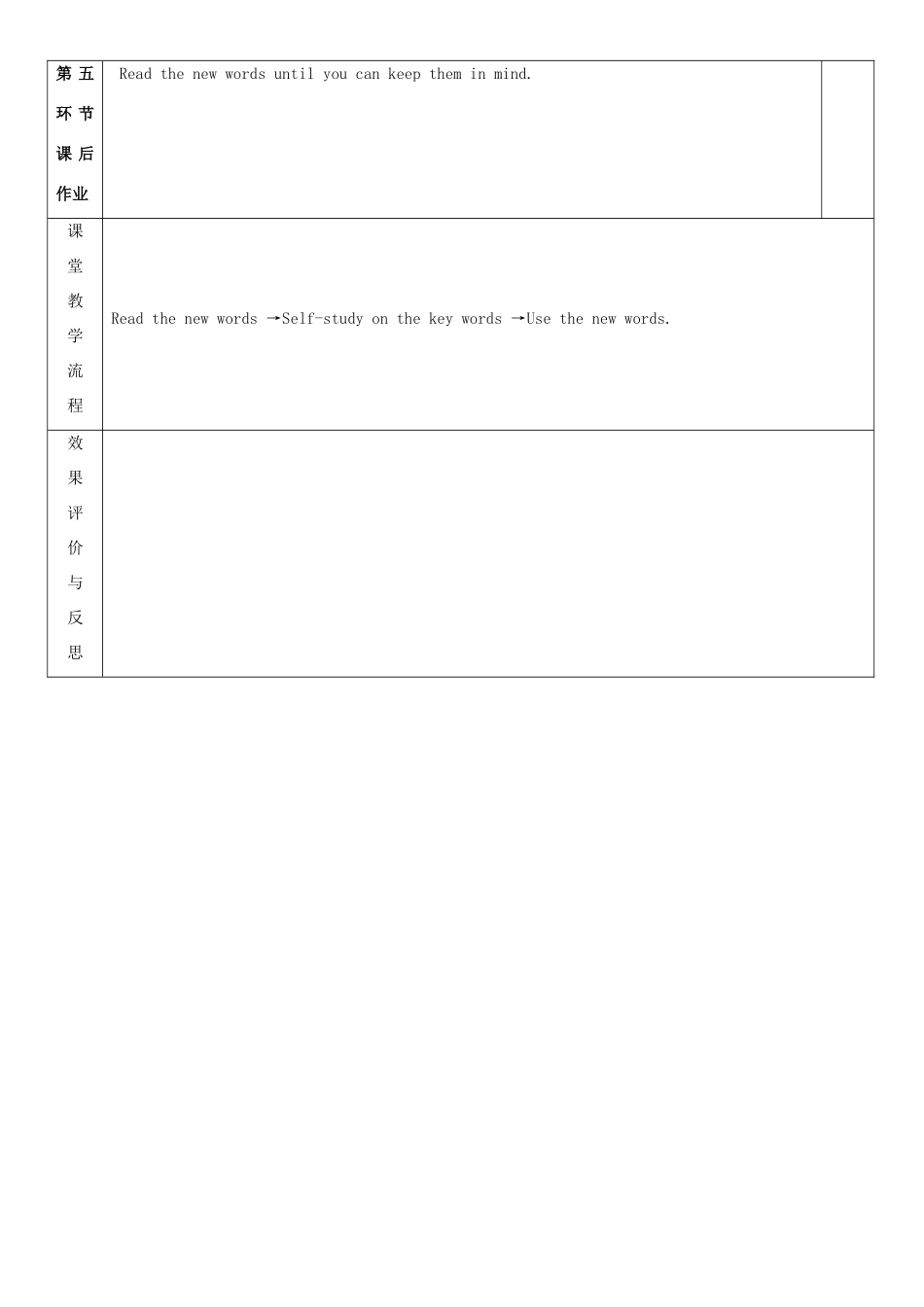 九年级英语下册 Module 2 Environmental problems Unit 3 The environment教案1 牛津深圳版-牛津深圳版初中九年级下册英语教案_第3页