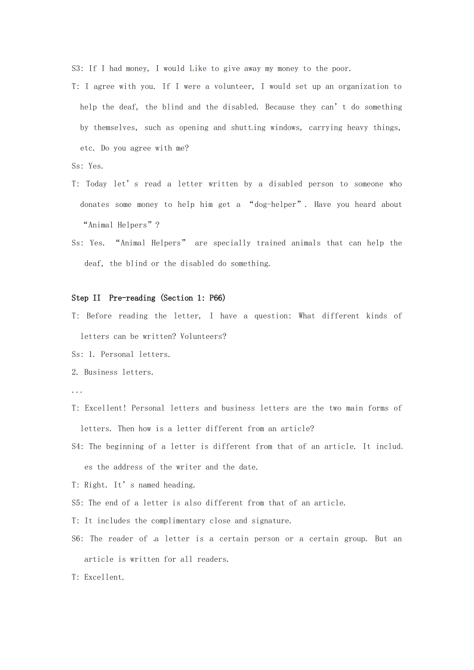 新疆石河子市第八中学九年级英语全册 Unit 8 I’ll help clean up the city parks Reading教案 人教新目标版_第2页