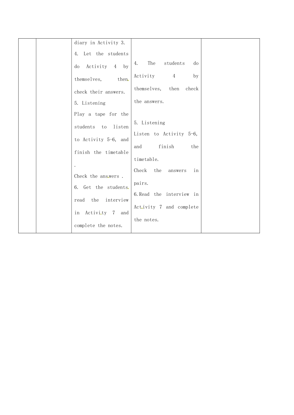 春八年级英语下册 Module 10 Unit 3 Language in use教案 （新版）外研版-（新版）外研版初中八年级下册英语教案_第3页