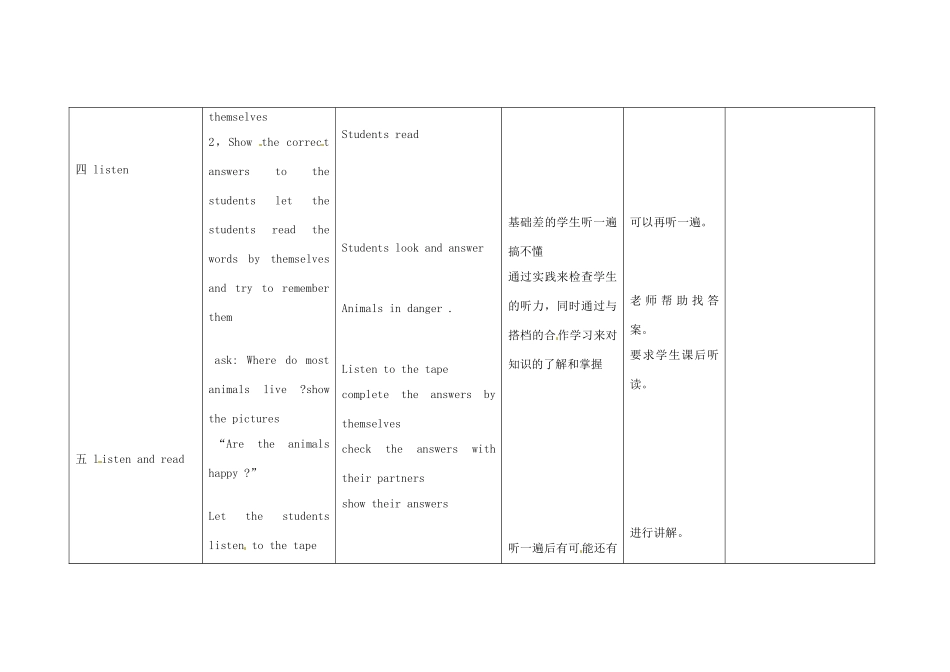小学八年级英语上册 Module 6 Unit 1 It allows people to get closer to them教案 （新版）外研版-（新版）外研版初中八年级上册英语教案_第3页