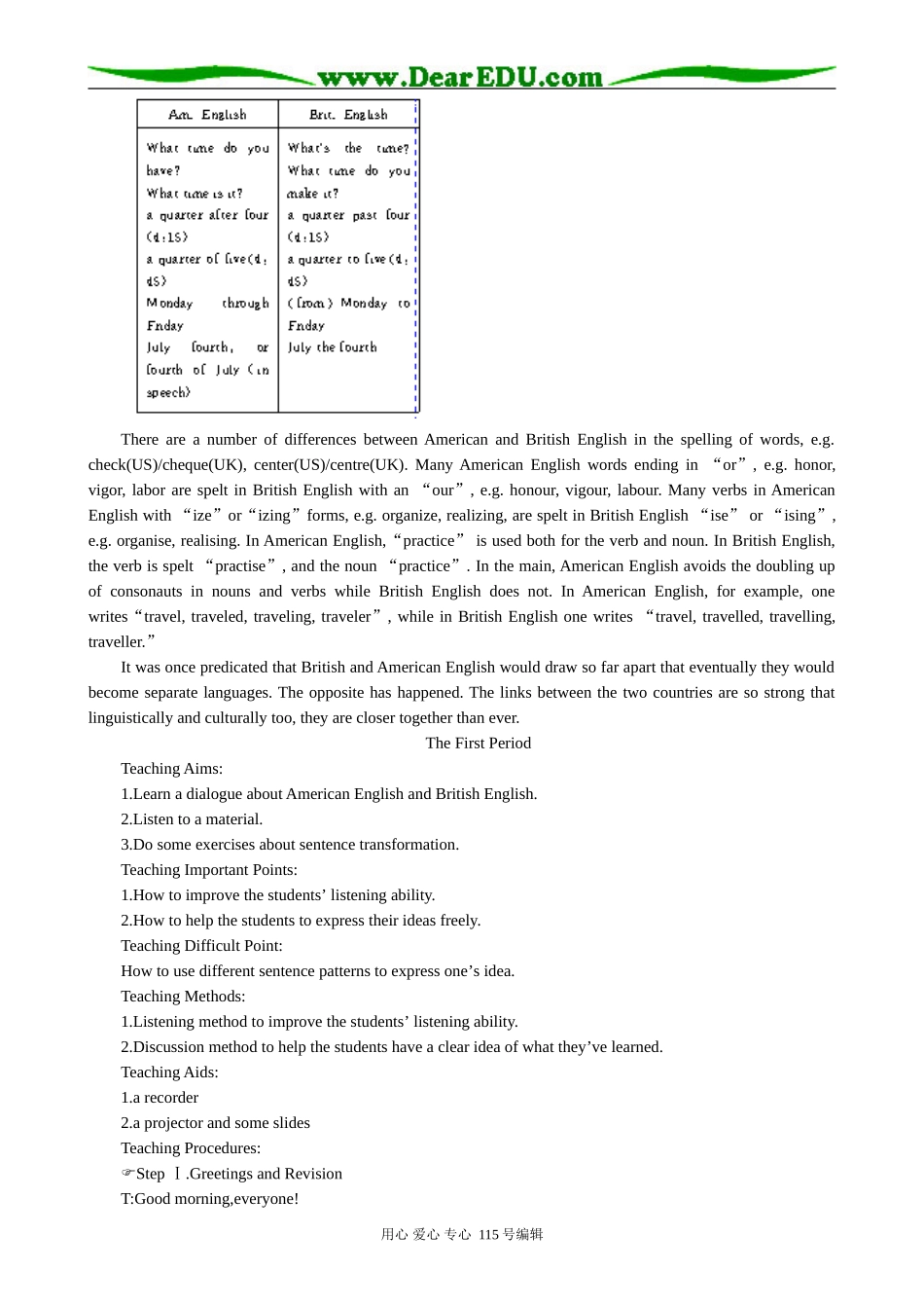 高中英语第一册上Unit 2  English around the world_第3页
