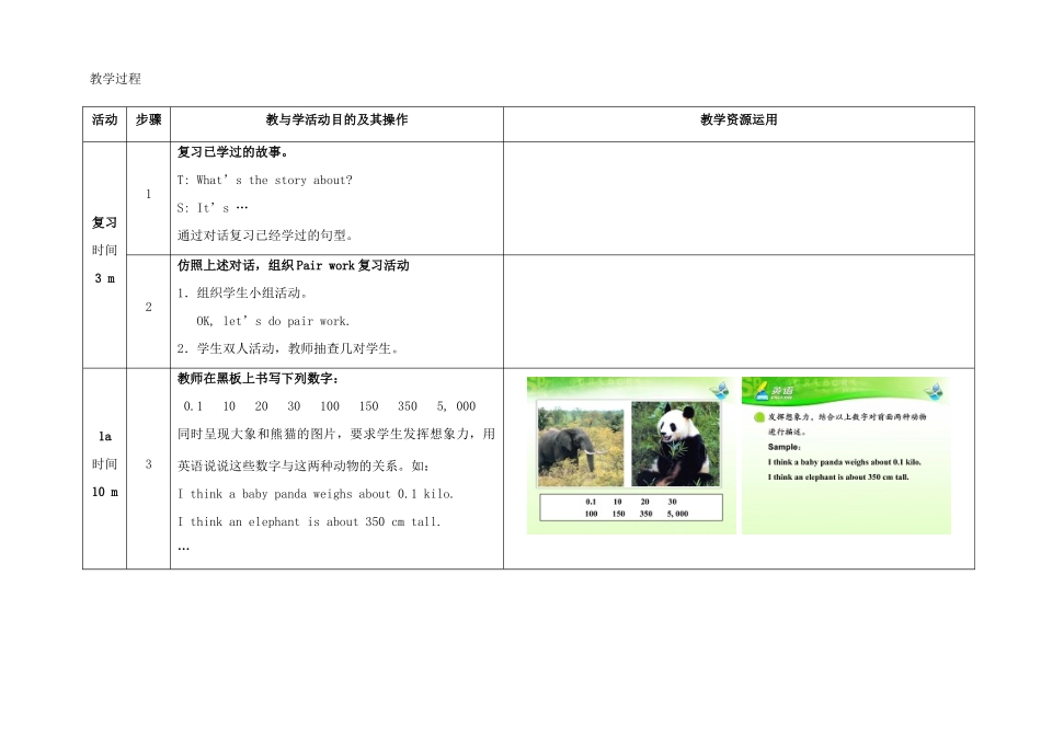 八年级英语下册 Unit 7 What's the highest mountain in the world（第4课时）教学设计 （新版）人教新目标版-（新版）人教新目标版初中八年级下册英语教案_第2页