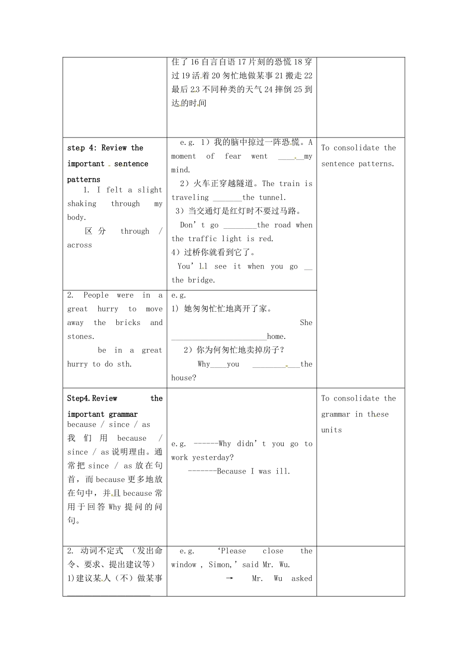 八年级英语上册 Unit 6 Animals in danger listening教案 （新版）外研版-（新版）外研版初中八年级上册英语教案_第2页