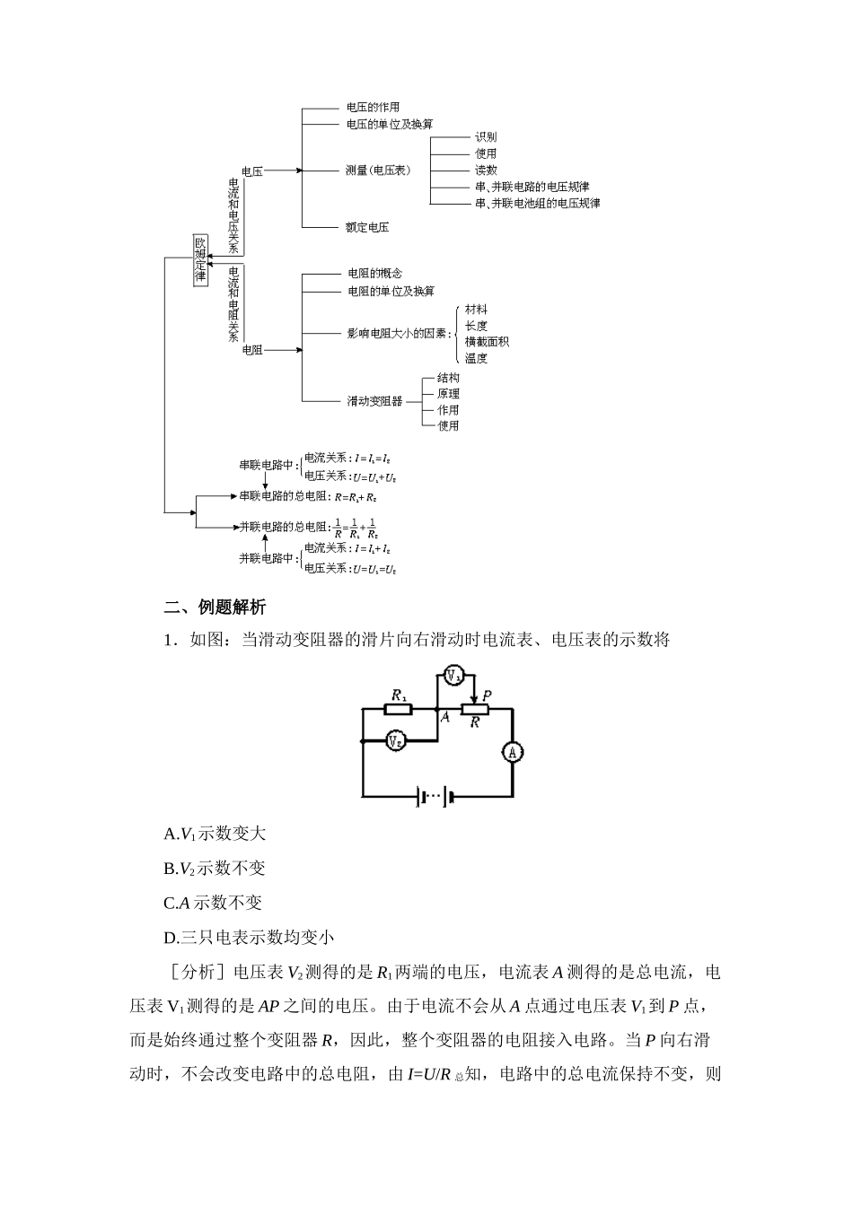 九年级物理 欧姆定律复习教案2 苏科版_第2页