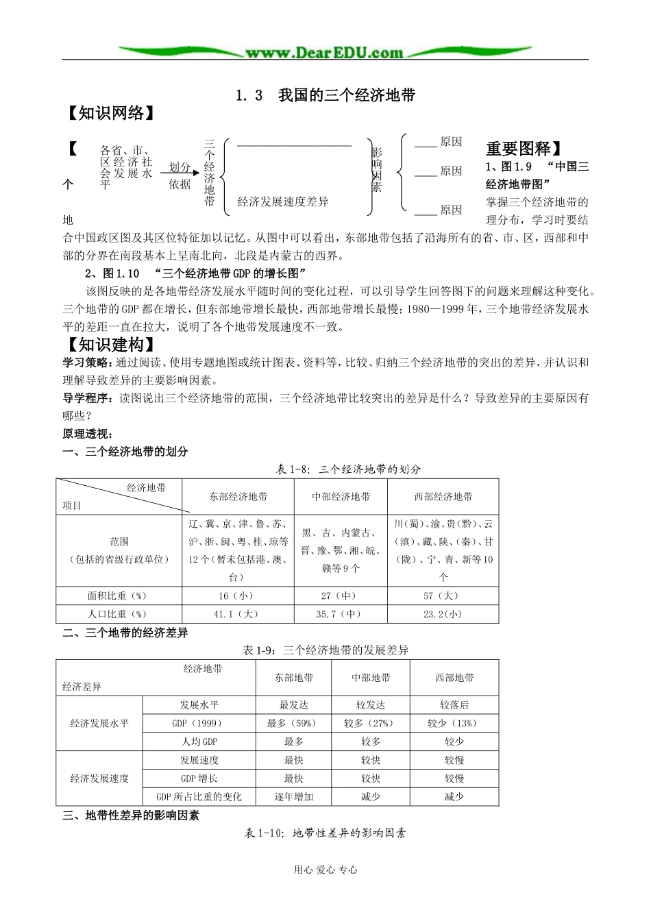 人教版高中地理选修2我国的三个经济地带2_第1页