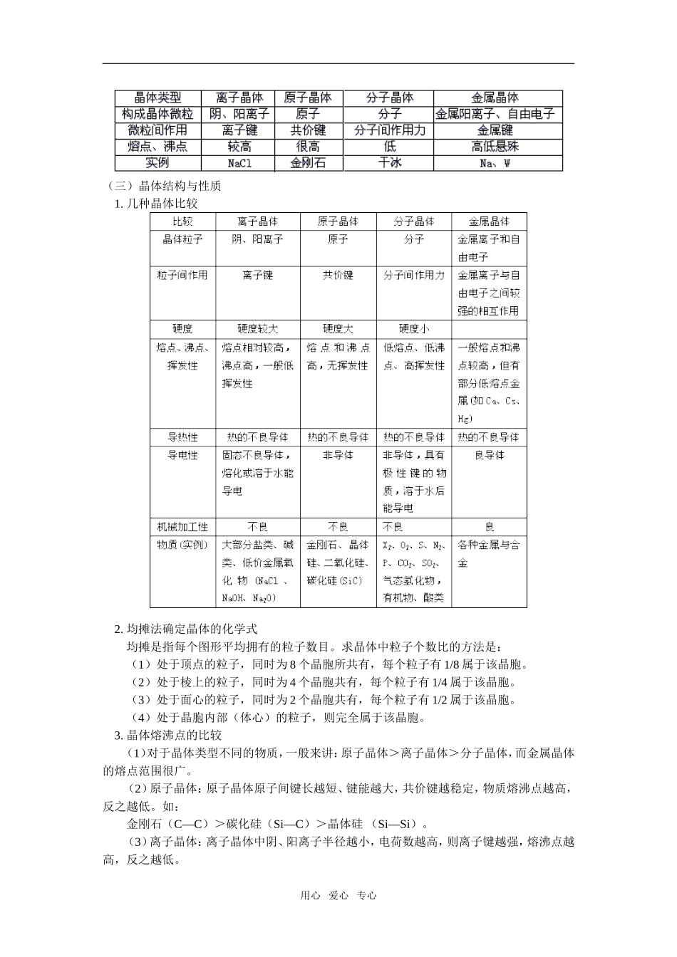 高三14高三复习  第三讲  物质结构_第3页