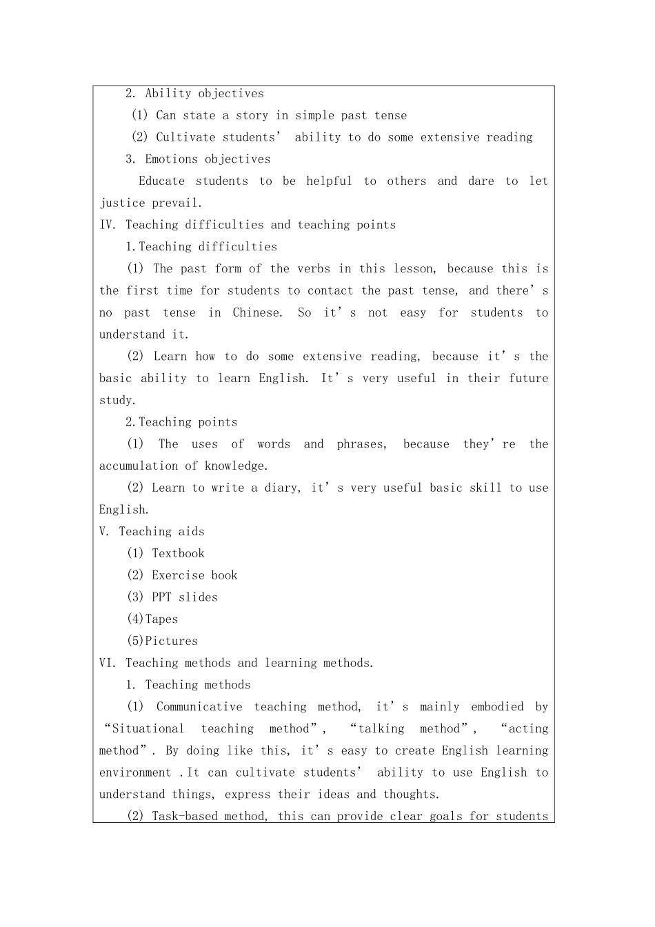 八年级英语上册 chapter3 reading教学设计 上海牛津版_第2页