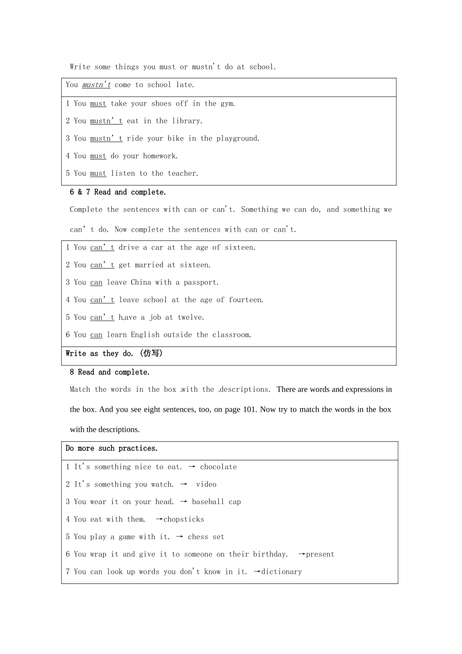 八年级英语上册 Module 12 Unit 3 Language in use教案 外研版_第3页