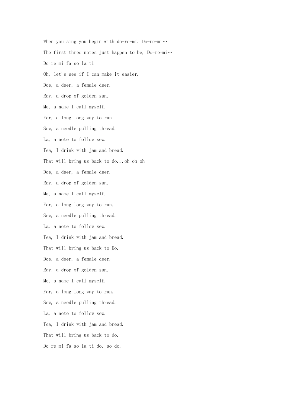 四川省江油市七年级英语下册《Unit 12 Don’t eat in class SELF CHECK》教案 人教新目标板_第3页