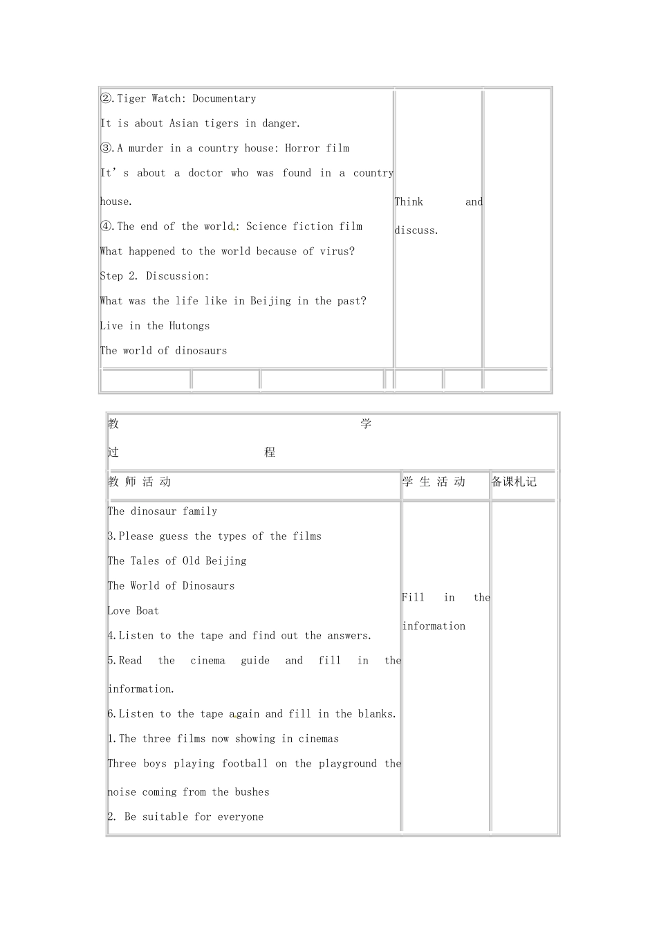 江苏省大丰市第三中学九年级英语 《Unit5 Integrated skills》教案_第2页