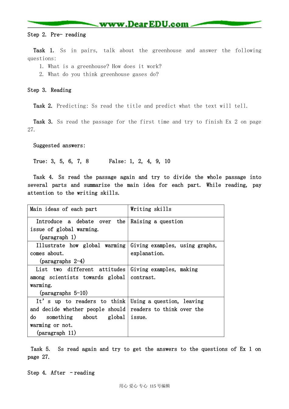 新人教版高中英语必修6Unit 4 Global warming_第3页