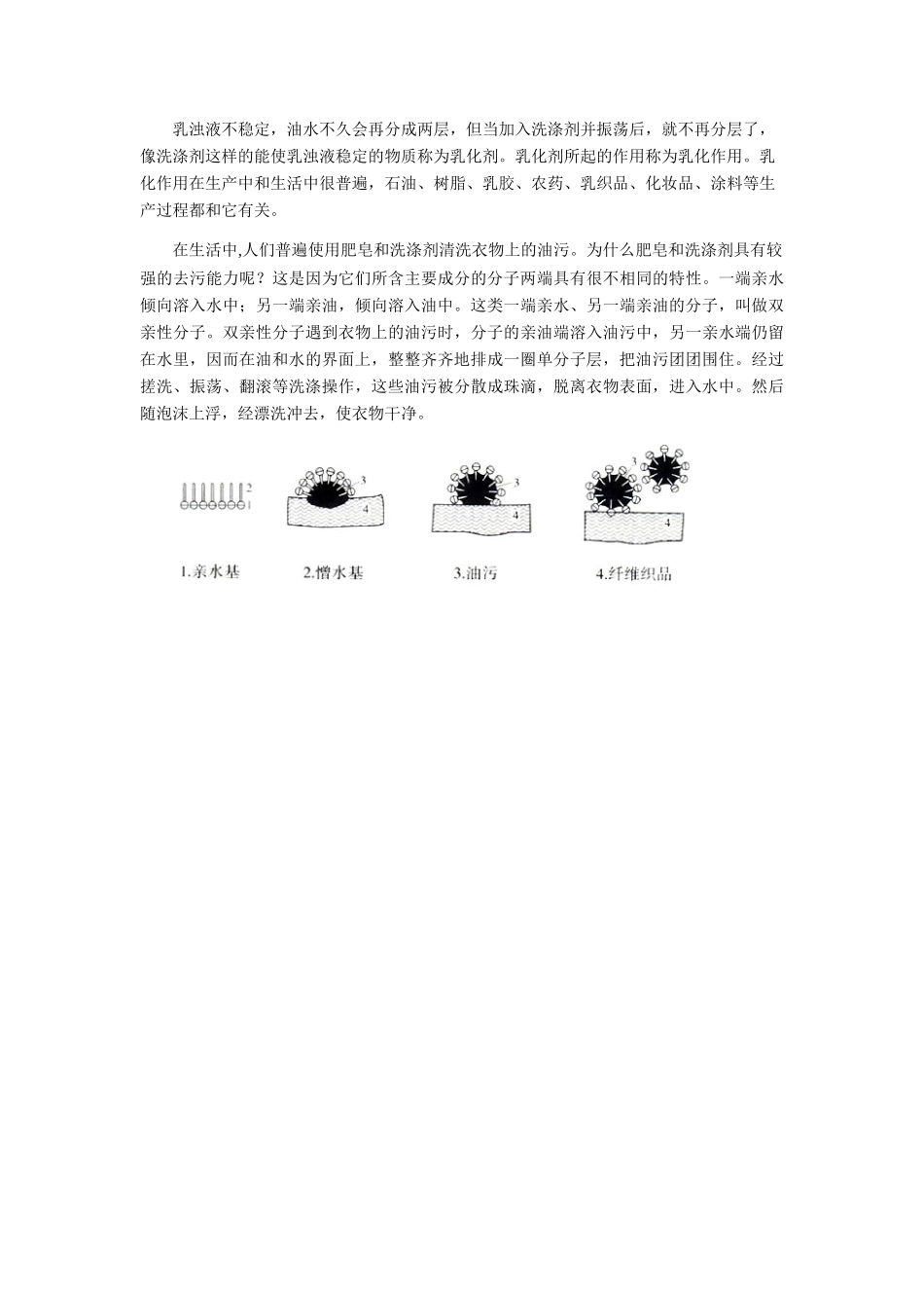 乳化作用  教学设计_第3页