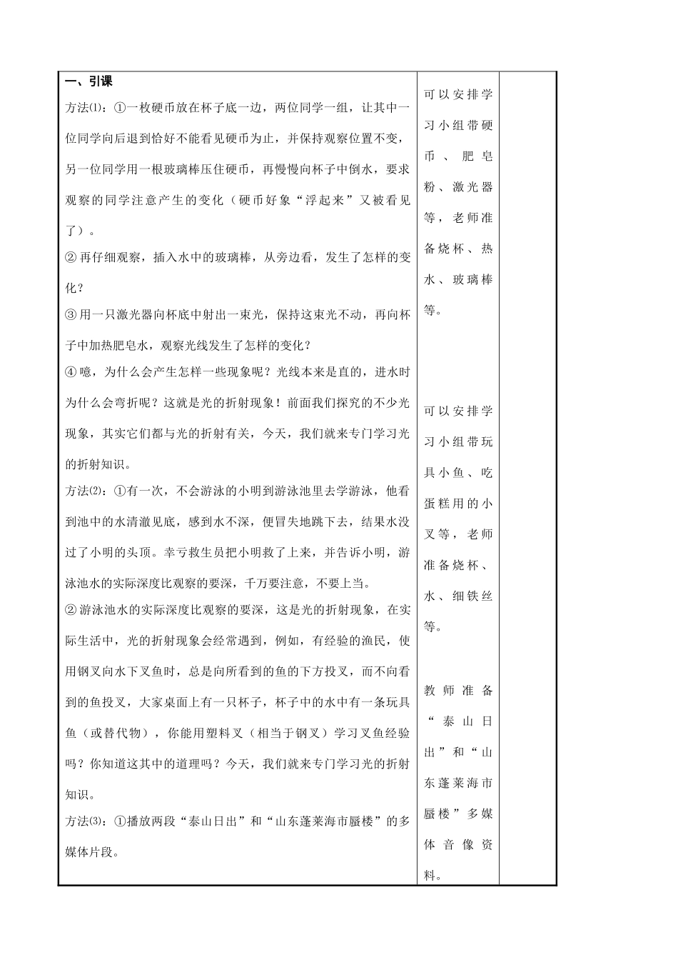 八年级物理苏科版光的折射 透镜的奥秘1_第2页
