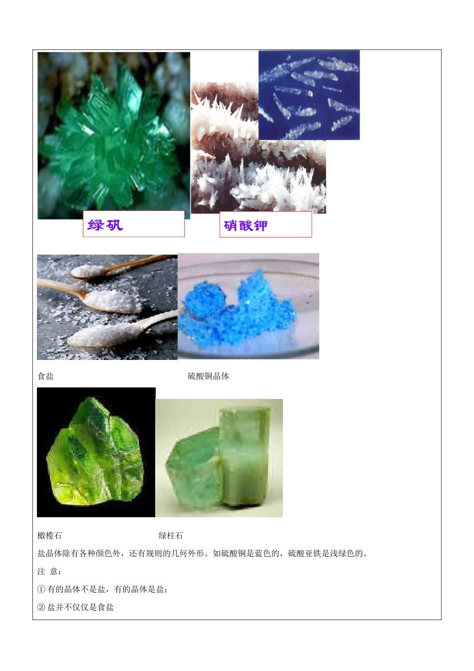 九年级科学上册 第4讲 几种重要的盐教案 浙教版-浙教版初中九年级上册自然科学教案_第2页